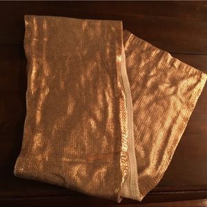 🛍Rose gold scarf